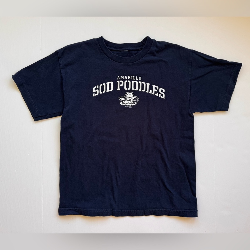 Amarillo Sod Poodles T-Shirt Tee Youth Baseball MiLB